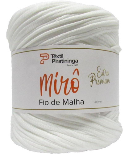 Fio De Malha Branco 140m Miro Premium