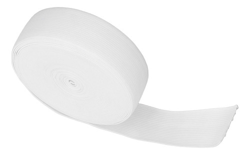 M Banda Elástica Gruesa, Blanca, 10 Yardas, 3,5 Cm, Gruesa
