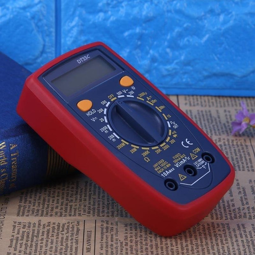 Imagen 5 de 8 de Multímetro Pro Tester Digital Con Buzzer Tension Dt33c