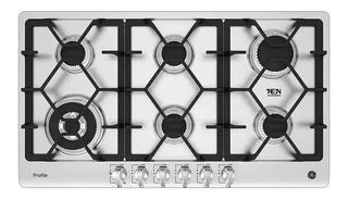 Parrilla a gas GE Appliances Profile PGP96TI0 inoxidable 127V