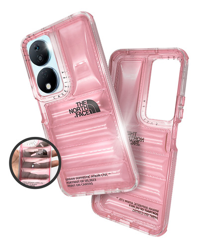 Funda Para Honor X7b Clk-lx1 Silicona Case North Face