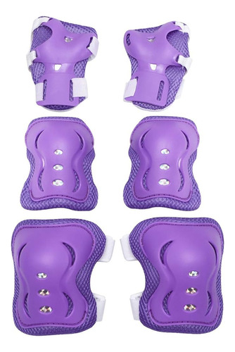 Nuobesty 6 En 1 Set Kids Protective Gear Rodilleras Y Codera