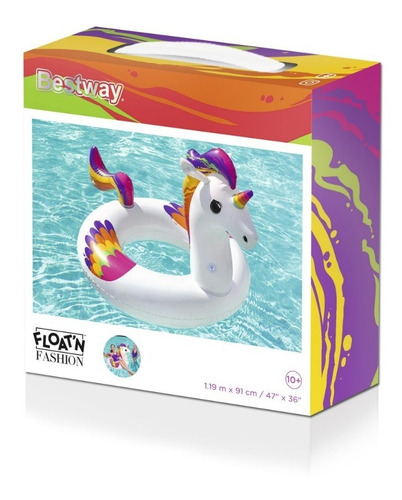 Unicornio Inflable Salvavidas Bestway