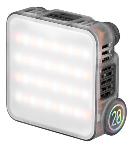 Mini iluminador LED Zhiyun Fiveray M20 Bicolor Combo de 20 W