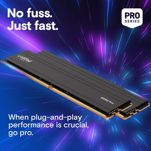 Kit Crucial Pro Ram De 32 Gb (2 X 16 Gb) Ddr5 5600 Mt/s (...