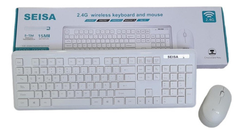 Set  Completo Kit Teclado Y Mouse Inalámbrico 2.4g 