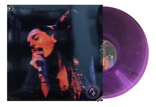 Cecilia Toussaint Noche De Dia Purple Morado Lp Vinyl