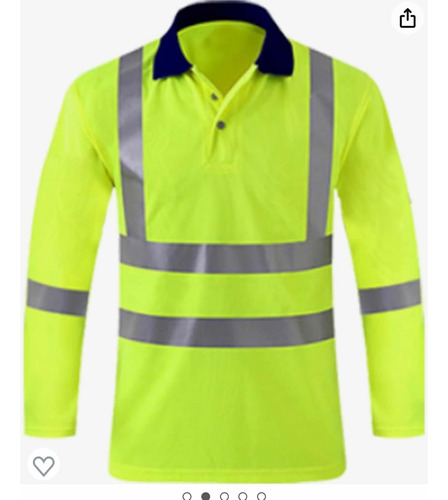 Camisa De Trabajo Fluorescente