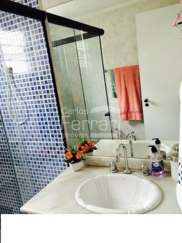 Imagem 7 de 8 de Apto Todo Reformado, Espaçoso Com Piso De Porcelanato, Mobiliado - Cf12322