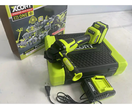Amoladora Angular Brushless 4-1/2'' Vel. Variable 21v Xcort