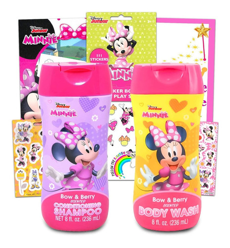 Disney Minnie Mouse Set De Baño Para Niños, Niños Pequeños ~