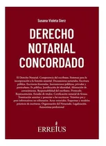 Comprar Derecho Notarial Concordado - Sierz