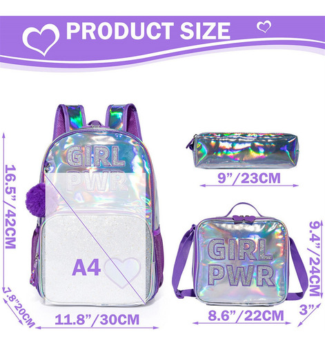 Corazón Mochila De Cuero Lindo Niñas En Forma De Corazón Mochila Bolsa De Hombro
