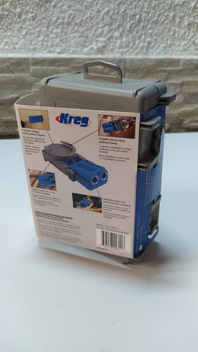 Kreg Jig R3 Carpintería Tornillo Oculto + Prensa Y Tornillos