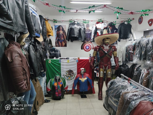 Imagen 7 de 8 de Chamarrasuperman Vip Piel De Borrego