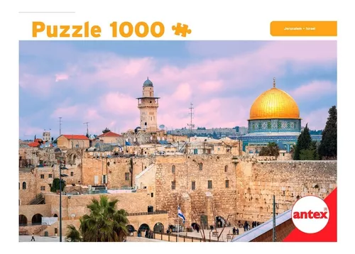 Rompecabezas Puzzle 1000 Antex Jerusalem Israel