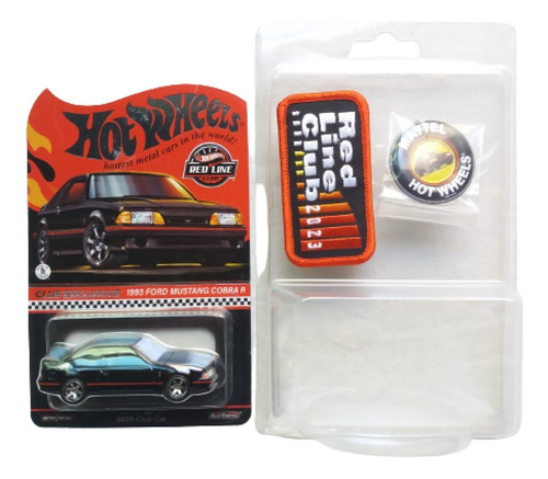 Hot Wheels Ford Mustang Cobra 1993 Red Line Club Rlc (Reacondicionado)