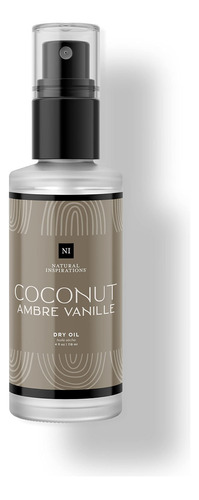  Natural Inspirations Coconut Ambre Vanille - Aceite Seco Par