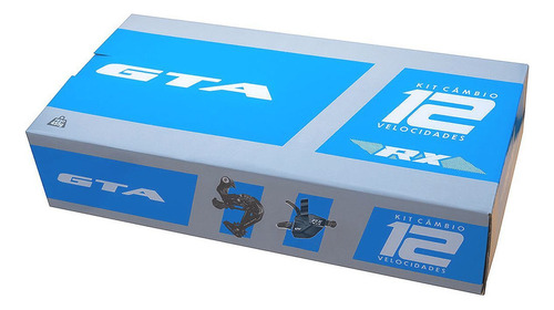 Kit Câmbio De Bicicleta Gta Rx 12 Vel