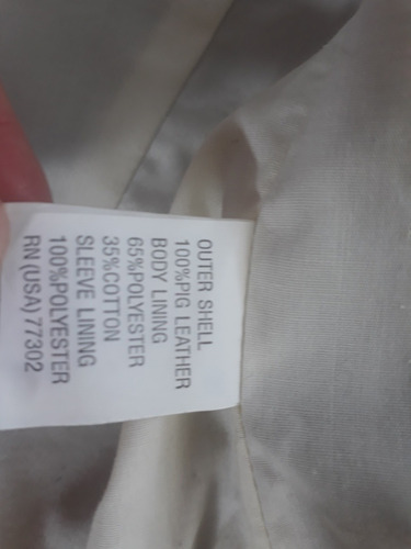 Campera De Cuero De Mujer