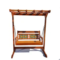 Comprar Banco Pergolado Banqueta Balanço Jardim Madeira Demolição