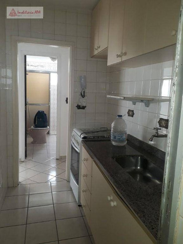 Imagem 12 de 14 de Apartamento Com 1 Dormitório Para Alugar, 53 M² Por R$ 1.500,00/mês - Santa Cecília - São Paulo/sp - Ap1608