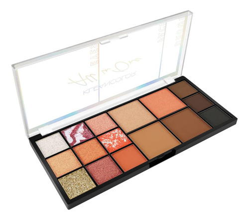 Paleta De Maquillaje Ojos Rostro Cejas Kleancolor All In One