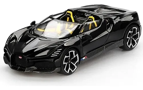 Mini Gt Bugatti W16 Mistral #1058 Preto 1:64 Preto | Parcelamento