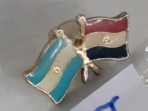 Pin Paraguay Y Argentina Banderas Nacionales