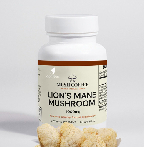 Melena De Leon 1000 Mg | Real Mushrooms No