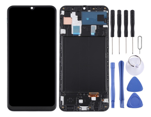 Pantalla Lcd Super Amoled Negra Para Samsung Galaxy A30 Sm-a