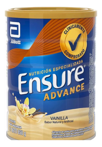 Ensure Advance Vainilla X 850gr - g a $138