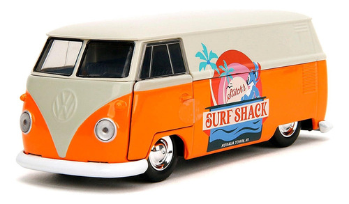 Miniatura, 1:32 — Volkswagen Kombi 1961 — Stitch — Jada Toy