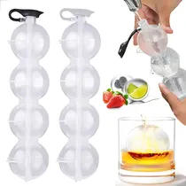 Comprar Forma De Gelo Ice Ball Plastica Molde De Fazer Gelo Redondo