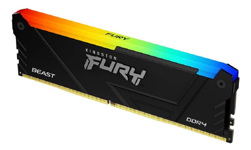 Memoria Ram Kingston Fury Beast Rgb De 8gb Ddr4 3200mhz Dimm
