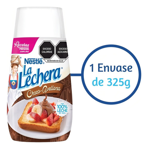 La Lechera Choco Avellana Sirve Fácil 325g