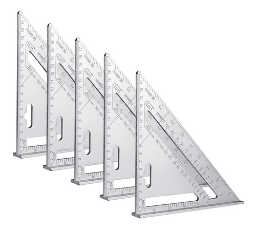 Escuadra Combinada X5 Aluminio - Triangular Rápida