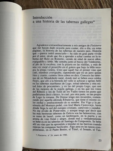 El Pasajero En Galicia - Álvaro Cunqueiro Tusquets Original (Usado)