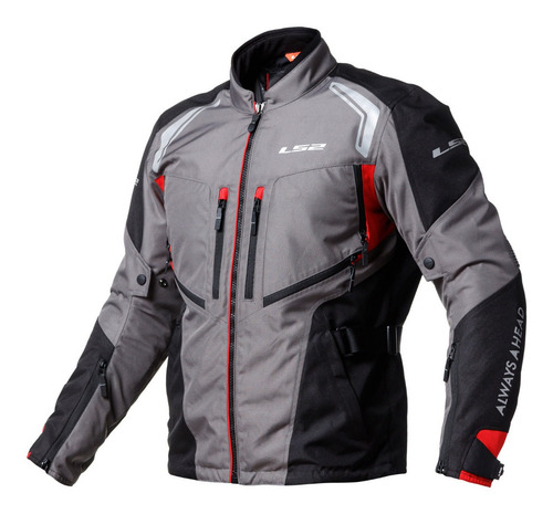 Imagen 1 de 10 de Campera Ls2 Gallant Termica Parca Larga Linea 2018 Motodelta