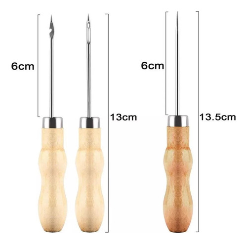 3x Taladro De Madera Para Hacer Velas Combinación De Punzón