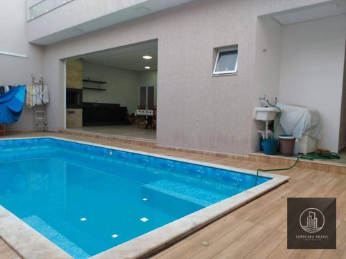 Imagem 25 de 30 de Sobrado Com 4 Dormitórios À Venda, 297 M² Por R$ 1.350.000,00 - Condomínio Vila Dos Inglezes - Sorocaba/sp - So0249