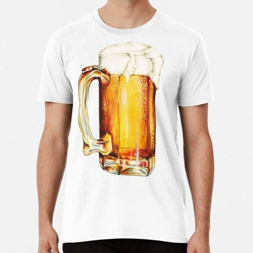 Remera Bier Pattern Algodon Premium