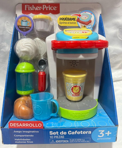 Fisher-price Set De Cafetera Preescolar 