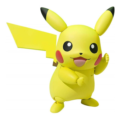 Pikachu  Pokemon  Sh Figuarts - Bandai En Stock - La Molina