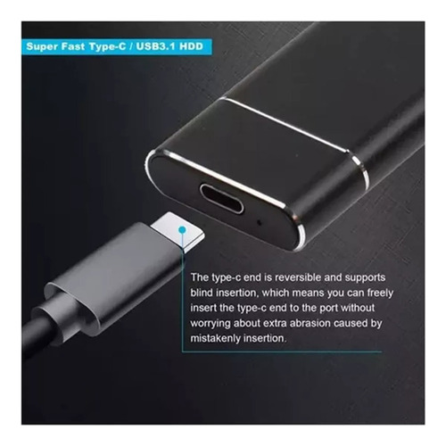 Wang Disco Duro Sólido Externo Ssd 4tb(4000gb) Mini Portátil