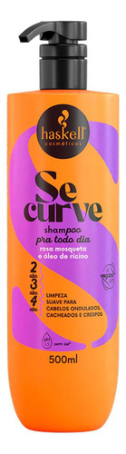 Shampoo Se Curve Limpeza Suave Pra Todo Dia Haskell 500ml