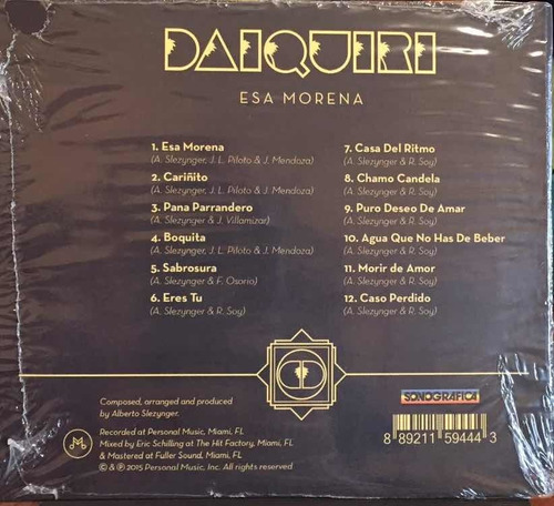 Cd - Daiquiri / Esa Morena