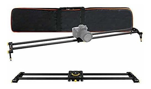 Limostudio 47 Pulgadas Cámara Dslr Slider Dolly Track, Estab