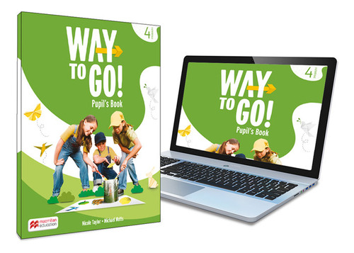 Libro Way To Go! 4 Pb Epk - Macmillan E.l.t.