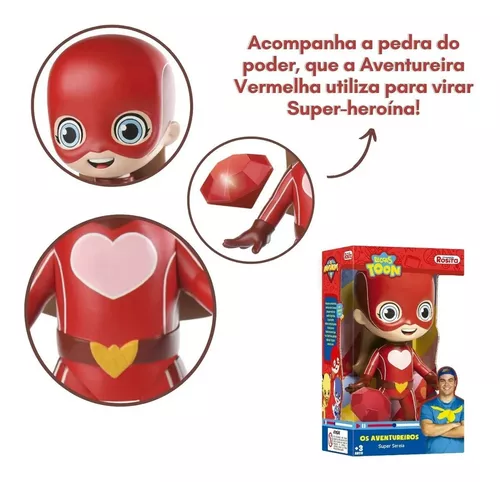 Boneco Luccas Neto Os Aventureiros Super Foca Rosita